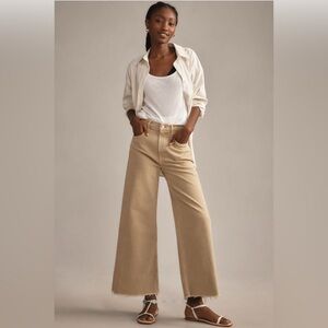 NWT Anthropologie Nordstrom Citizens Of Humanity Lyra High-Rise Wide Leg Crop